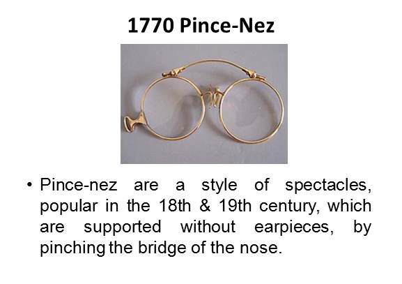 1770 Pince-Nez