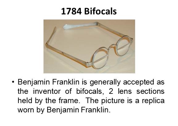 1784 Bifocals