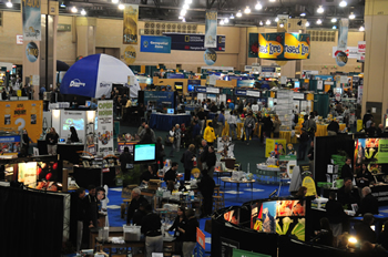 Exhibit Hall at NSTA conference